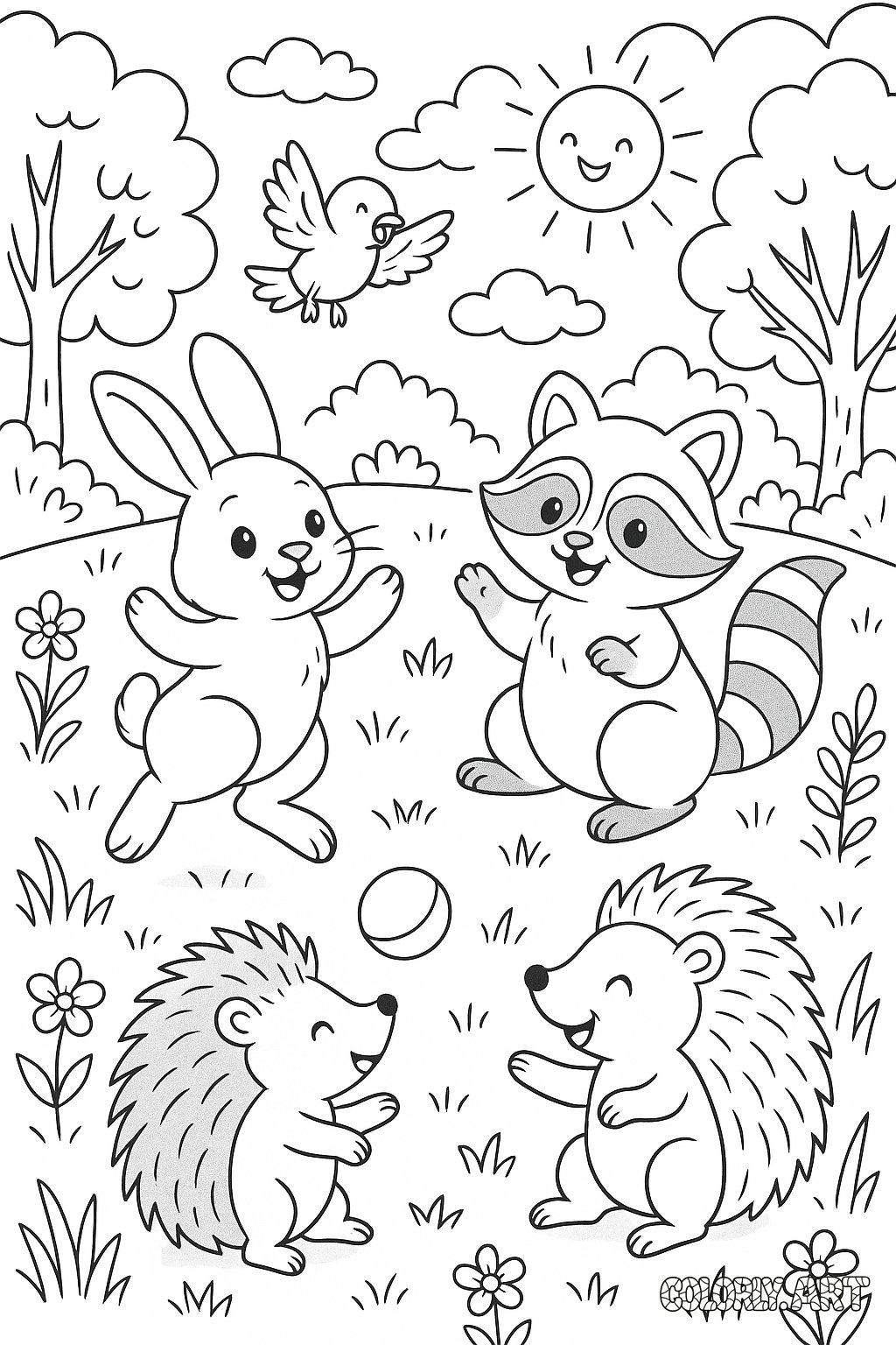 Playful Animal Critters
